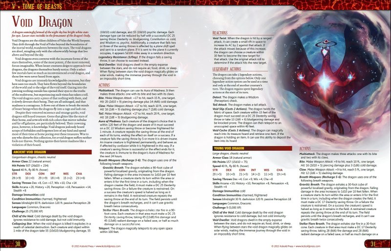 Illustration for article titled Meet Some of the Terrifying New D&D Monsters in the New Tome of Beasts